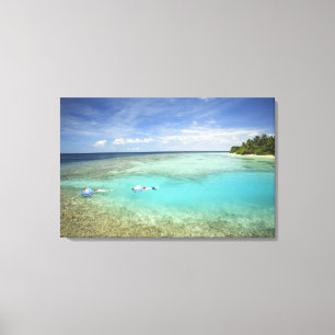 Bandos Island Resort, Nord-Male-Atoll Leinwanddruck