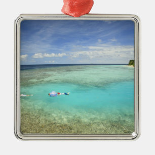 Bandos Island Resort, Nord-Male-Atoll Silbernes Ornament