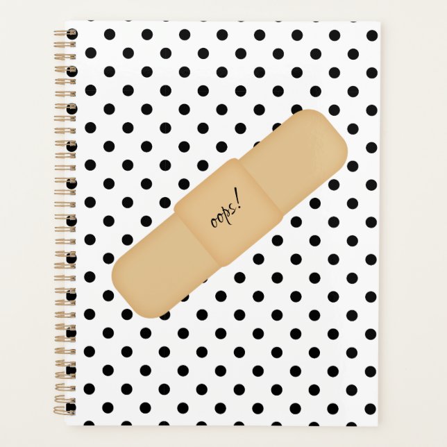 Bandpflaster für Unfälle Planer (Vorderseite)