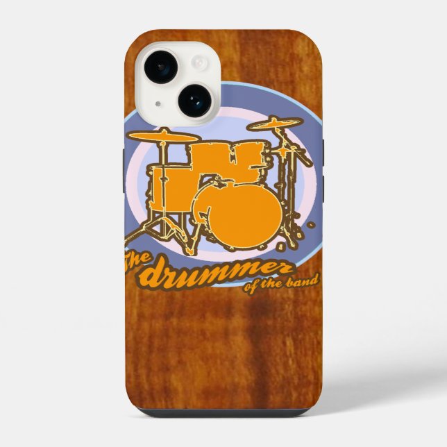 Bandtrommler iPhone Hülle (Rückseite)