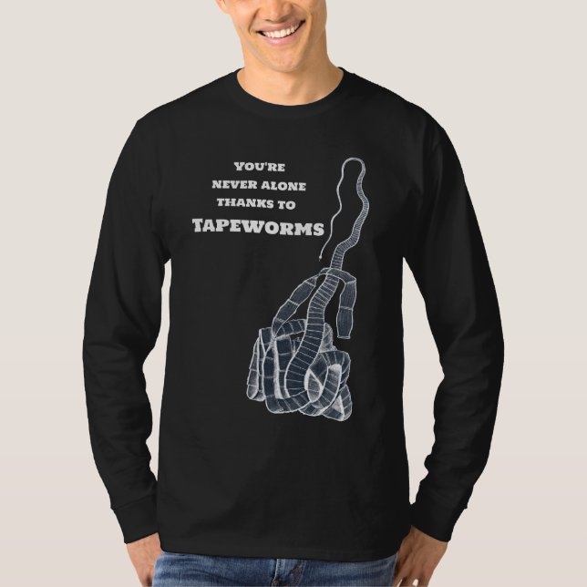 Bandwurm und Sie T-Shirt (Vorderseite)