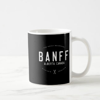 Banff Alberta Kanada Grafik Distressed Vintage Sk Kaffeetasse