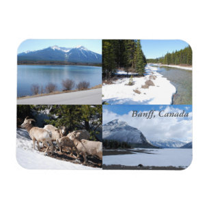 Banff, Canada Landschaftlich Beauty Magnet