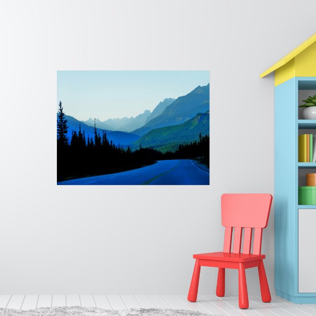 Banff Jasper Blue Poster (Kinderzimmer 1)