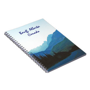 Banff-Jaspis-Blau Notizblock