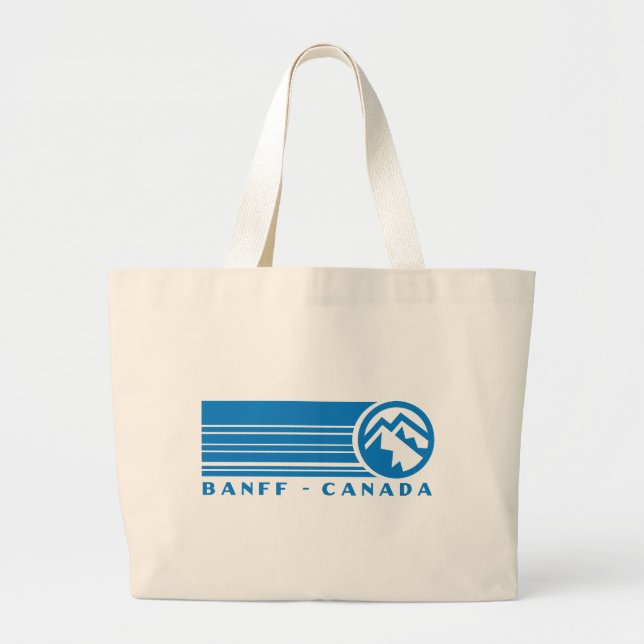 Banff Kanada Jumbo Stoffbeutel (Vorne)