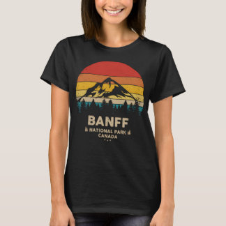 Banff - Kanadischer Nationalpark Retro Souvenir T-Shirt