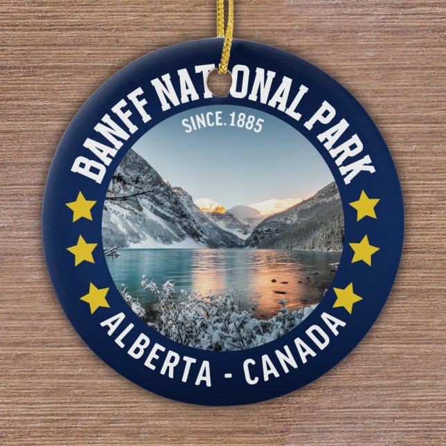 Banff National Park Alberta Canada Keramik Ornament (Von Creator hochgeladen)