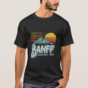 Banff National Park Alberta Canada Vintag Long Sl T-Shirt