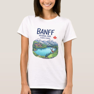 Banff National Park Alberta Süße Landschaft T-Shirt