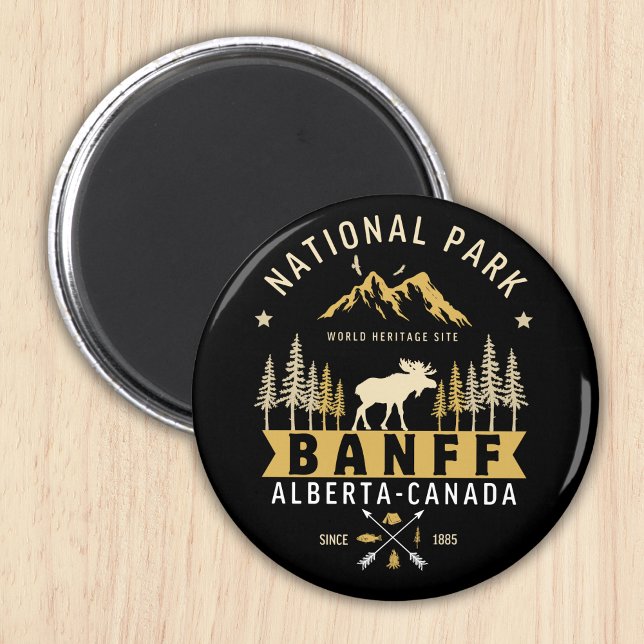 Banff National Park Beautiful Landscape Magnet (Von Creator hochgeladen)