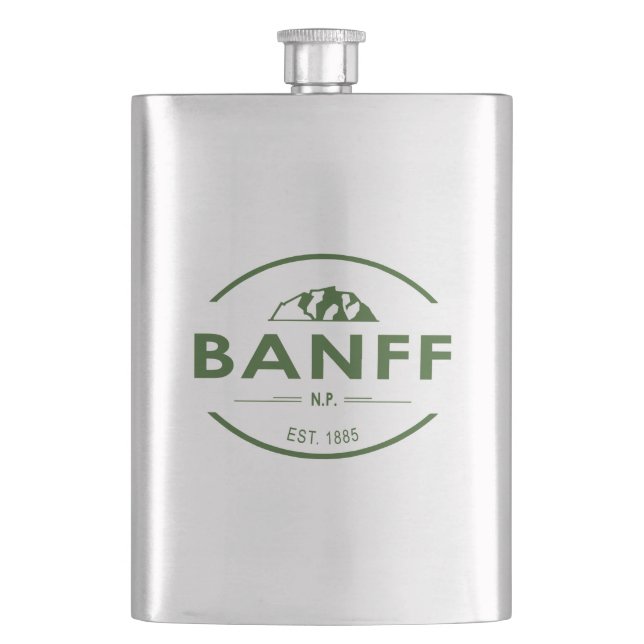 Banff National Park Flachmann (Vorderseite)