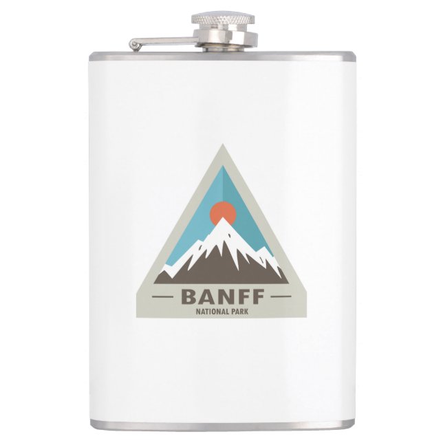 Banff National Park Flachmann (Vorderseite)