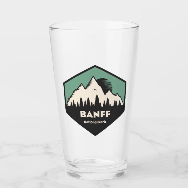 Banff National Park Glas (Vorderseite)