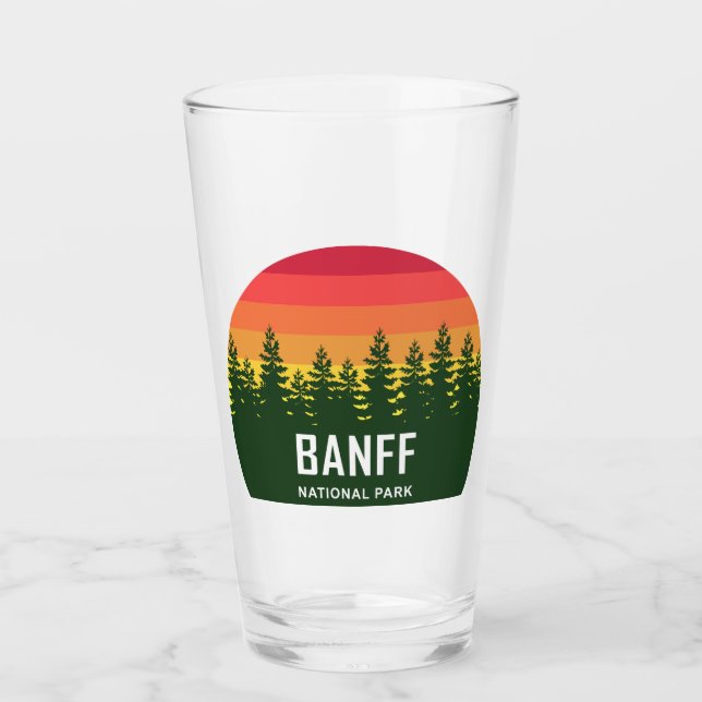 Banff National Park Glas (Vorderseite)