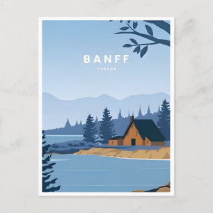 Banff National Park Kanada Reisen Vintag Postkarte