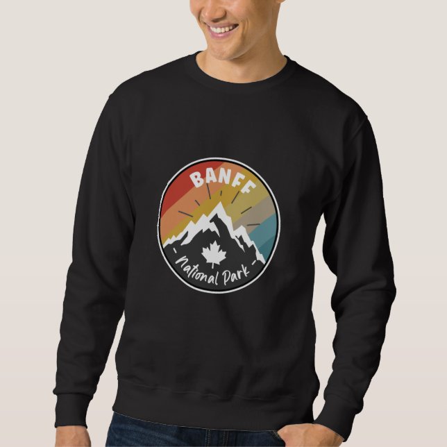 Banff National Park Kanada Sweatshirt (Vorderseite)