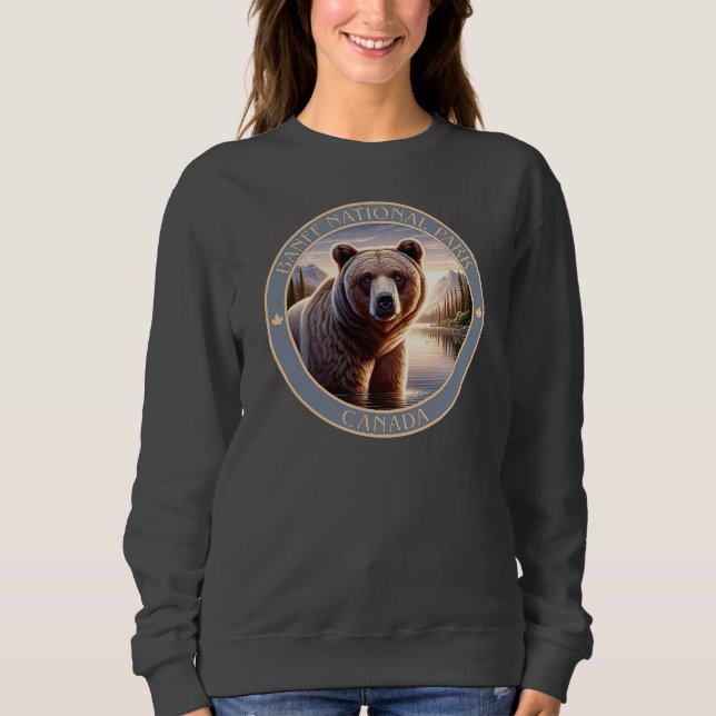 Banff National Park Kanada Sweatshirt (Vorderseite)