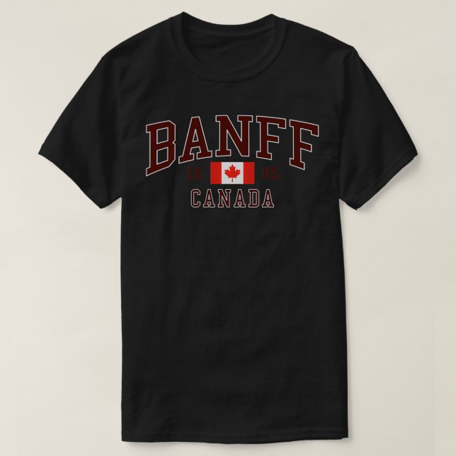 Banff National Park Kanada T-Shirt (Design vorne)