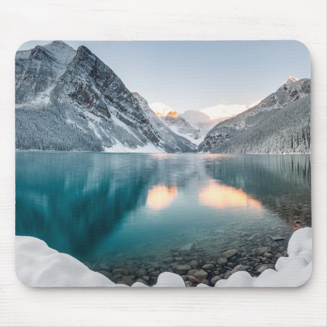 Banff National Park, Kanada Winter Scene Mousepad (Vorne)
