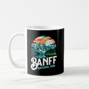 Banff National Park Lake Louise Canada Vintag Gra Kaffeetasse