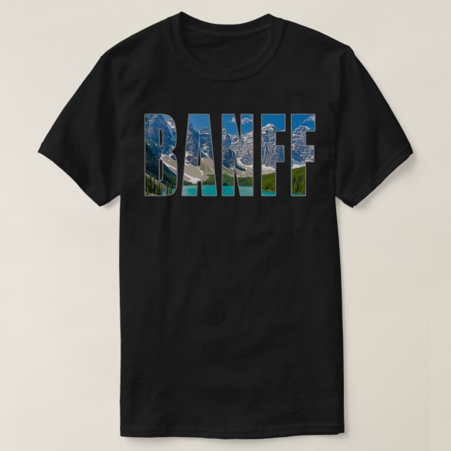 Banff National Park Lake Louise T-Shirt (Design vorne)