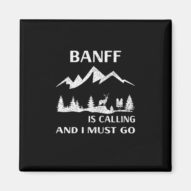 Banff National Park Magnet (Vorne)