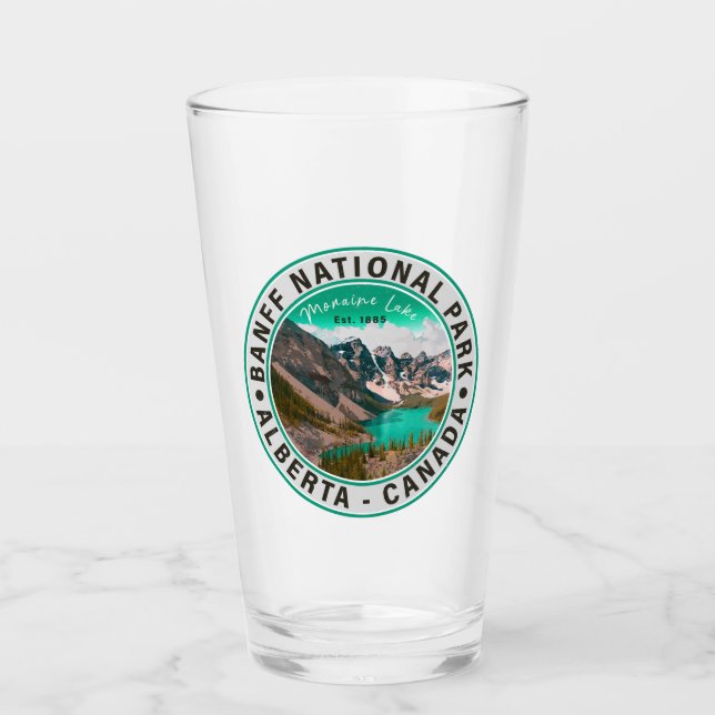 Banff National Park Moraine Lake Alberta Kanada Glas (Vorderseite)