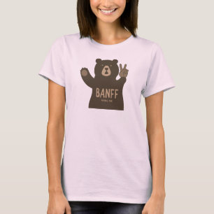 Banff National Park Peace Bear T-Shirt