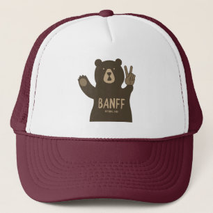 Banff National Park Peace Bear Truckerkappe