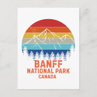 Banff National Park Postkarte