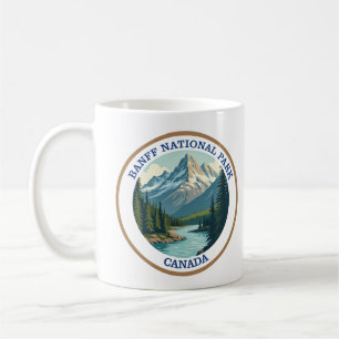 Banff National Park Retro Kaffeetasse