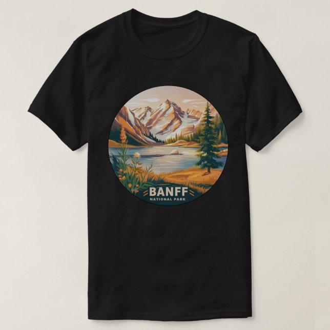 Banff National Park T-Shirt (Design vorne)