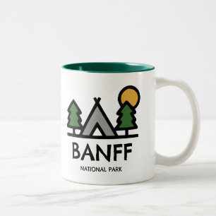 Banff National Park Zweifarbige Tasse