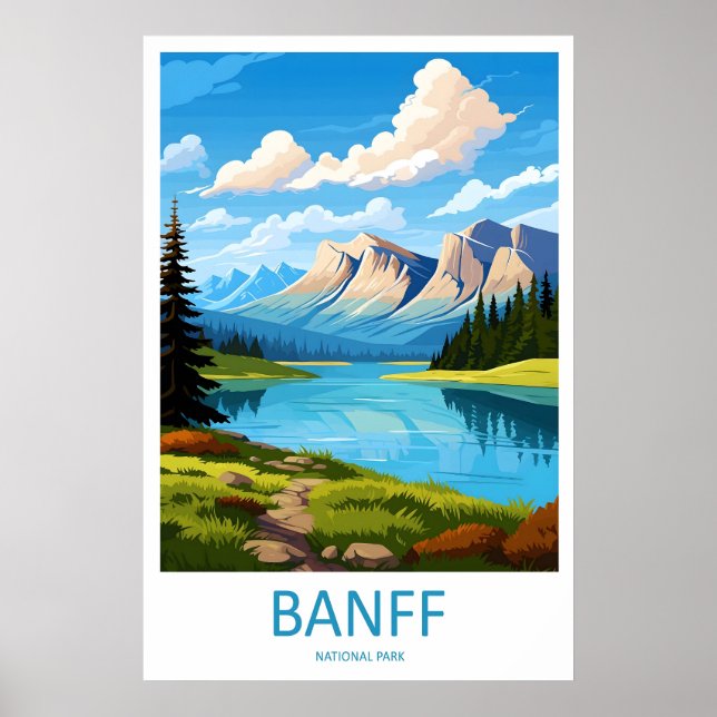 Banff-Nationalpark 1 Poster (Vorne)