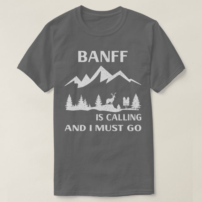 Banff-Nationalpark 1 T-Shirt (Design vorne)