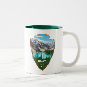 Banff-Nationalpark Alberta Arrowhead Zweifarbige Tasse
