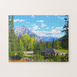 Banff Nationalpark Alberta. Puzzle