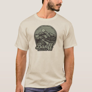 Banff Nationalpark Bergwanderweg T-Shirt