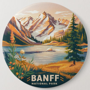 Banff-Nationalpark Button