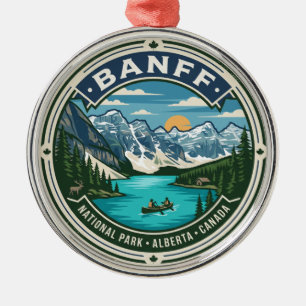 Banff-Nationalpark Kanada Ornament Aus Metall