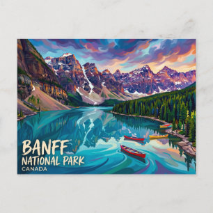 Banff-Nationalpark Kanada Postkarte