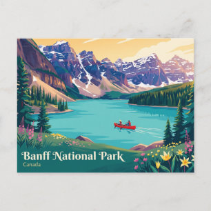 Banff-Nationalpark Kanada Postkarte