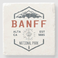 Banff Nationalpark Kanada Vintag erschüttert 