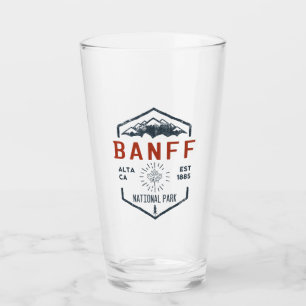 Banff Nationalpark Kanada Vintage abgenutzt Glas