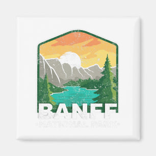 Banff-Nationalpark Lake Louise Kanada Vintage Magnet