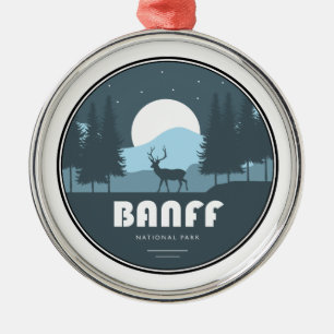 Banff-Nationalpark Reh Ornament Aus Metall