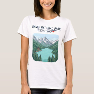 Banff-Nationalpark Süße Landschaft Farbiger See T-Shirt