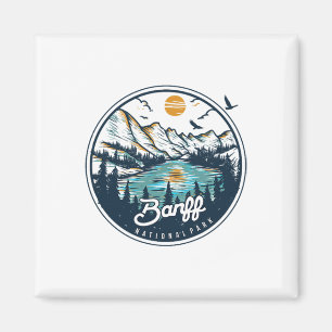 Banff-Nationalpark-Wander-Souvenir verschenkbar Magnet