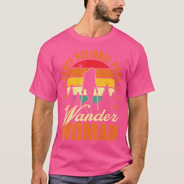 Banff Nationalpark Wandern Männer Frauen Wandern F T-Shirt (Vorderseite)
